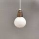 Small pendant lamp from the 1930s, manufactured by Nordisk Solar Denmark.