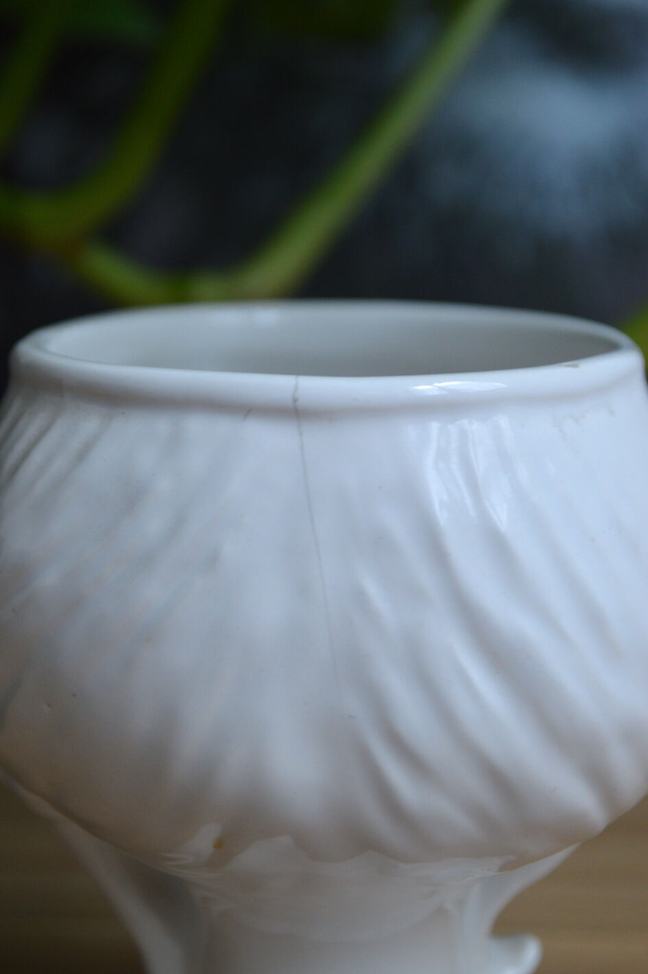 Vintage head pot cover