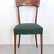 Pair of Green Side Chairs attributed to Ico Parisi for Ariberto Colombo