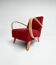 Renovated armchair by Jindrich Halabala, 1950s