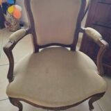 Paire de fauteuils style Louis XV
