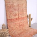 Peach Vintage Boujaad Rug 178 x 284 cm - Moroccan rug - Handmade Berber Rug