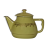 Ancient yellow gold frieze teapot