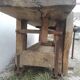 Old carpenter's workbench 2m40 in beech
