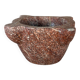 Large mortar in Phocaean pink marble, 19th century