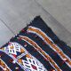 Black Moroccan kilim cushion