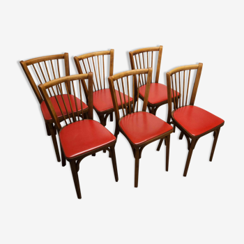 Set of 6 chairs Baumann 153G1