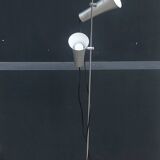 Chrome steel floor lamp 1970