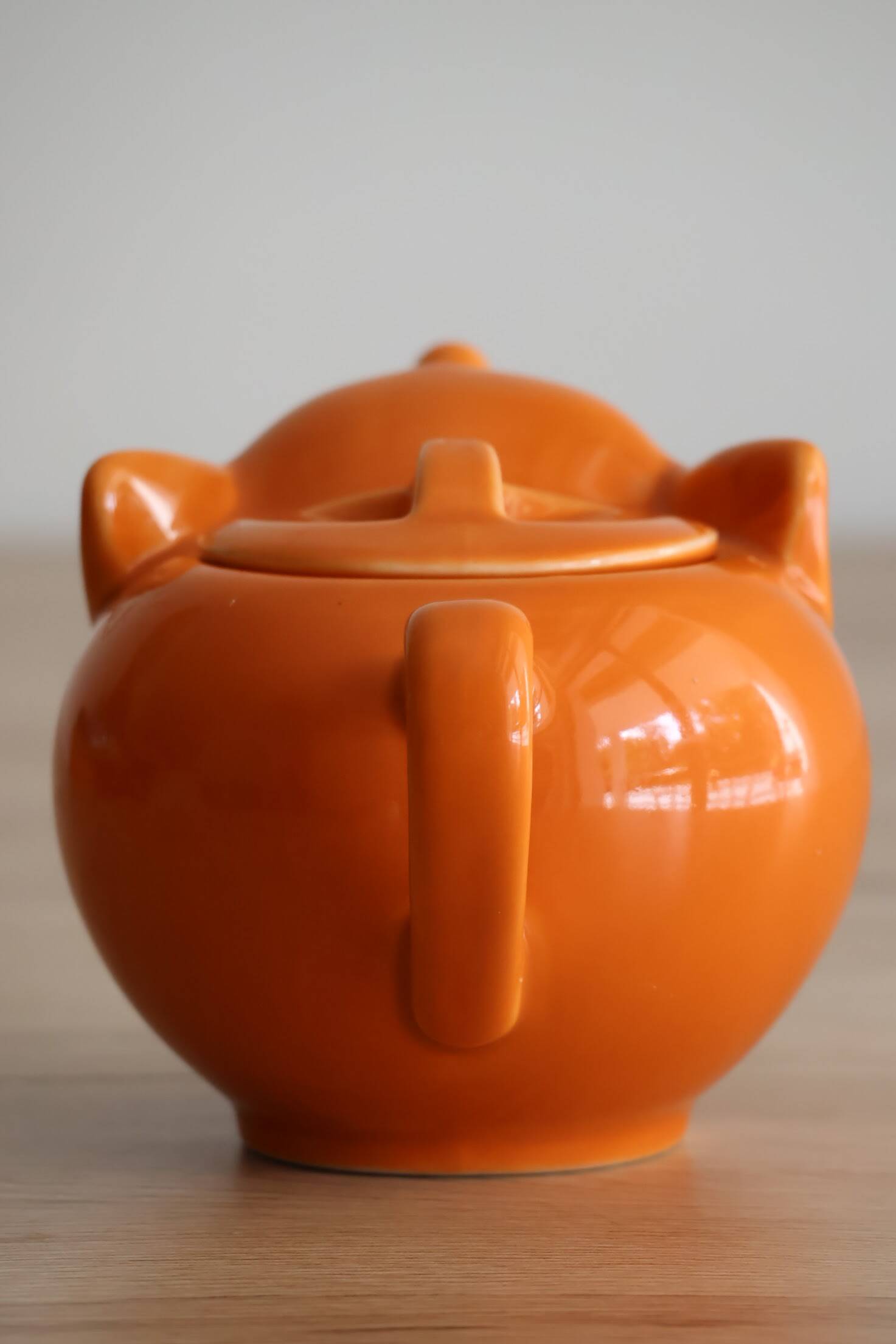 Théière éléphant céramique originale peinte main artisanale - Un grand marché