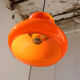 Suspension in orange opaline