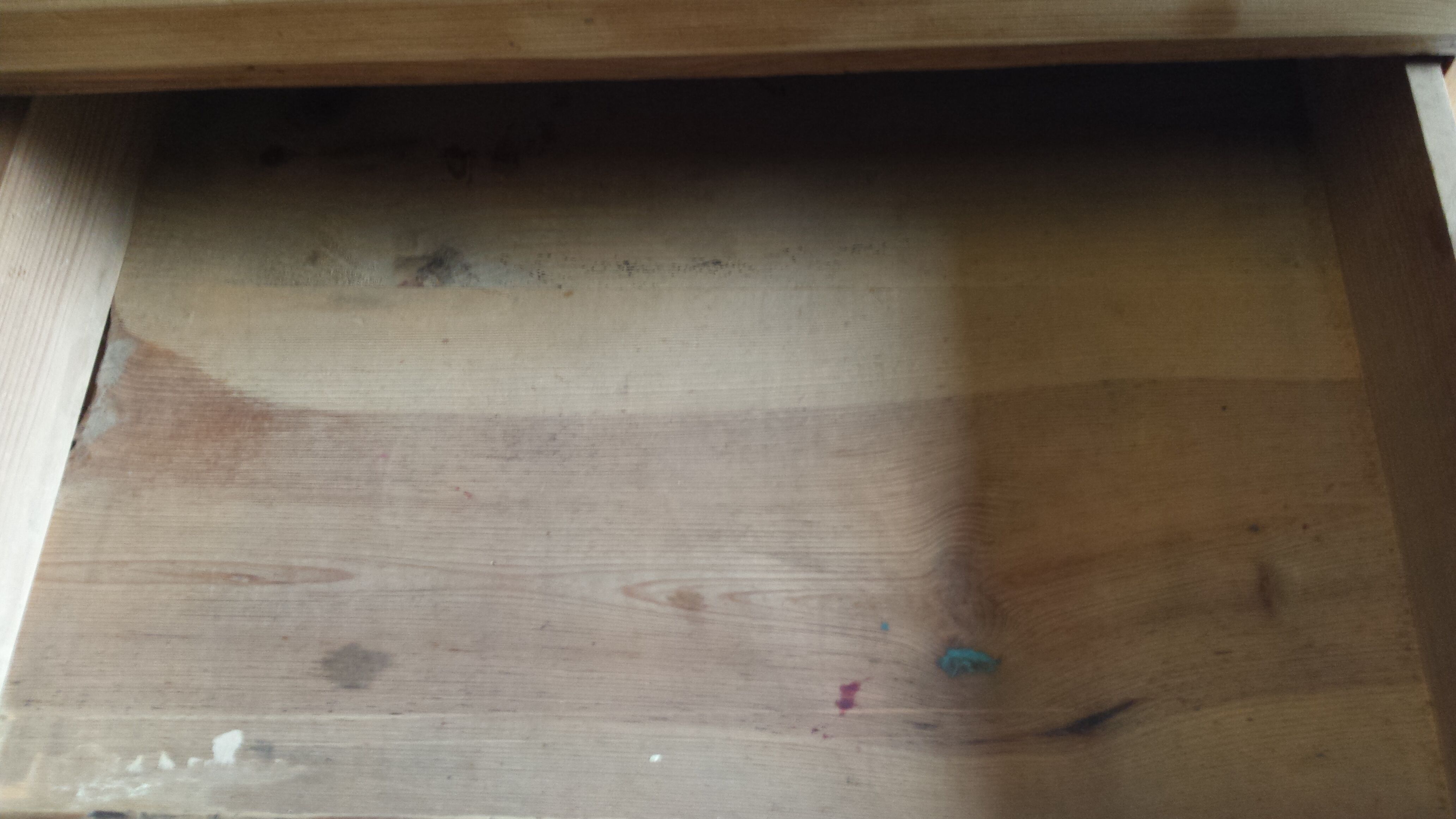 Raw mado buffet, sanded