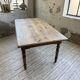 Walnut bistro farmhouse table 180cm