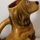 Vintage pitcher dog carafe