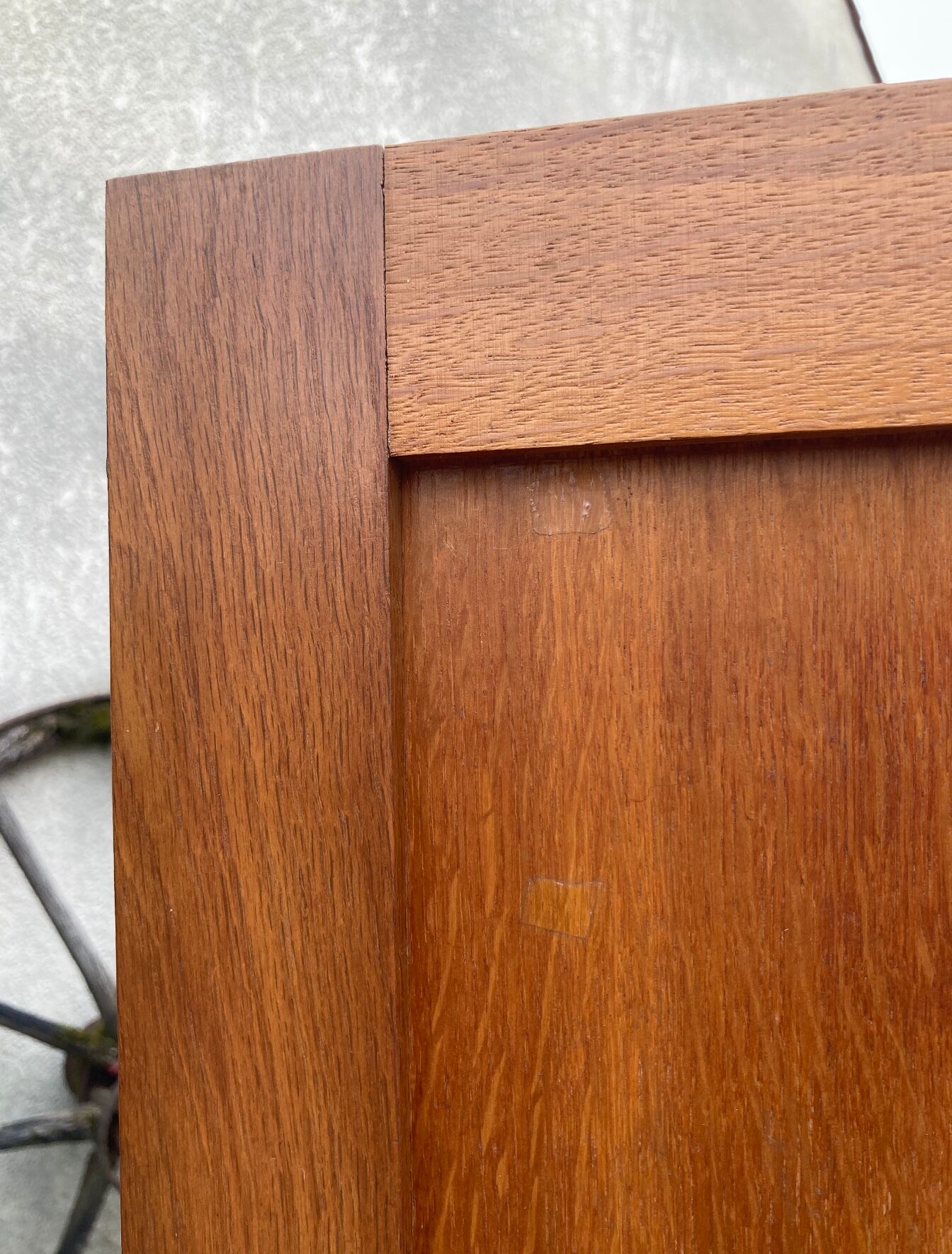 Vintage knitted bonnet feet compass