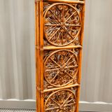 4-leaf peacock rattan screen