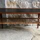 Table basse scandinave en teck mobelintarsia