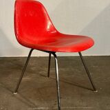 Original Herman Miller Fiberglass Eames DSX Chairs Low Back Rare First Edition International Furniture Label