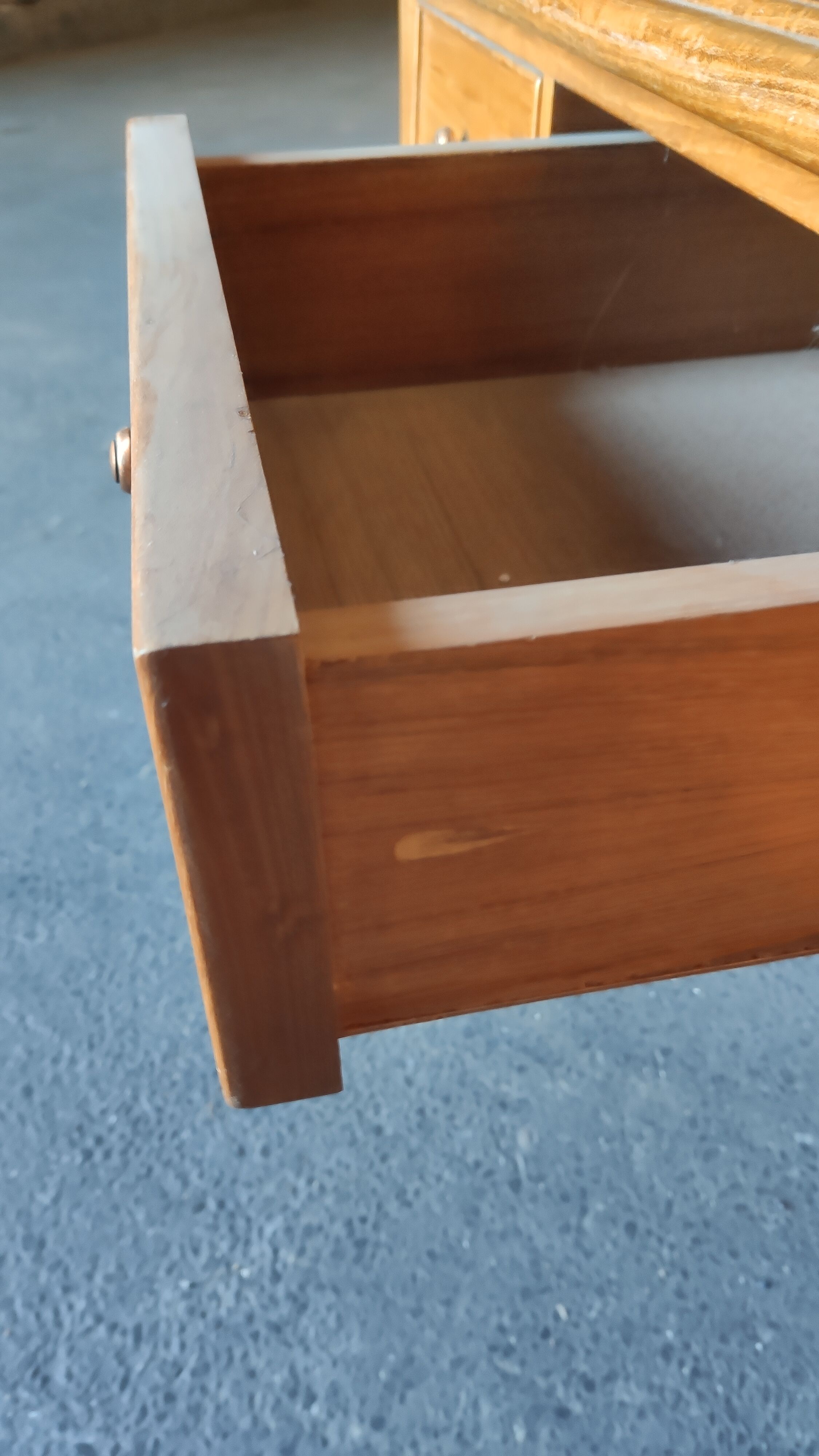 Tiered desk, Carlton cover desk