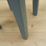 Pine stool, Danish design, 1950s, manufacture: Denmark