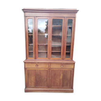 Mahogany showcase buffet library
