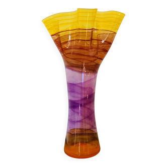 Vase vintage Verrerie de Locronan