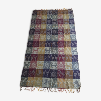 Tapis ikat indonésien 111x196cm