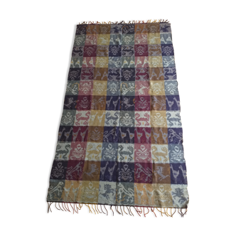 Tapis ikat indonésien 111x196cm