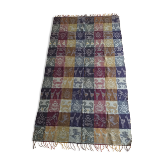 Indonesian Ikat carpet 111x196cm