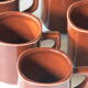 6 espresso cups from Sarreguemines France