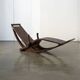 Modernist garden loungers