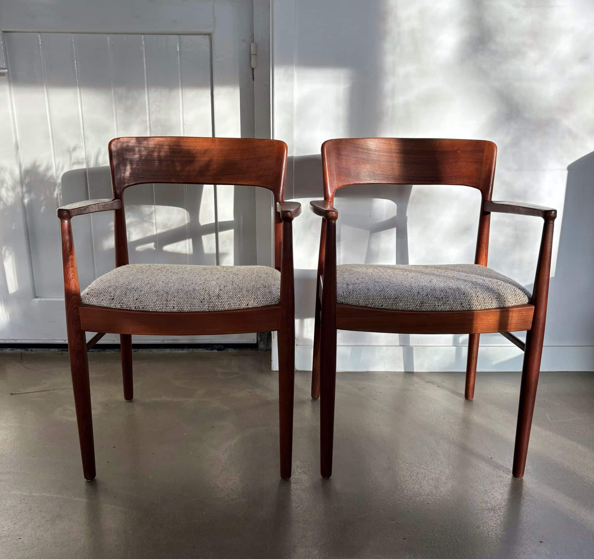 Armchairs by Henning Kjaernulf for KS Mobler, Denmark, 1960s, set of 2