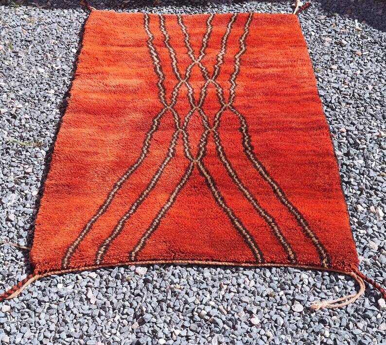 Moroccan Beber rug, Mrirt rug 150/250cm