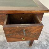 Empire style desk in solid mahogany, 19th century