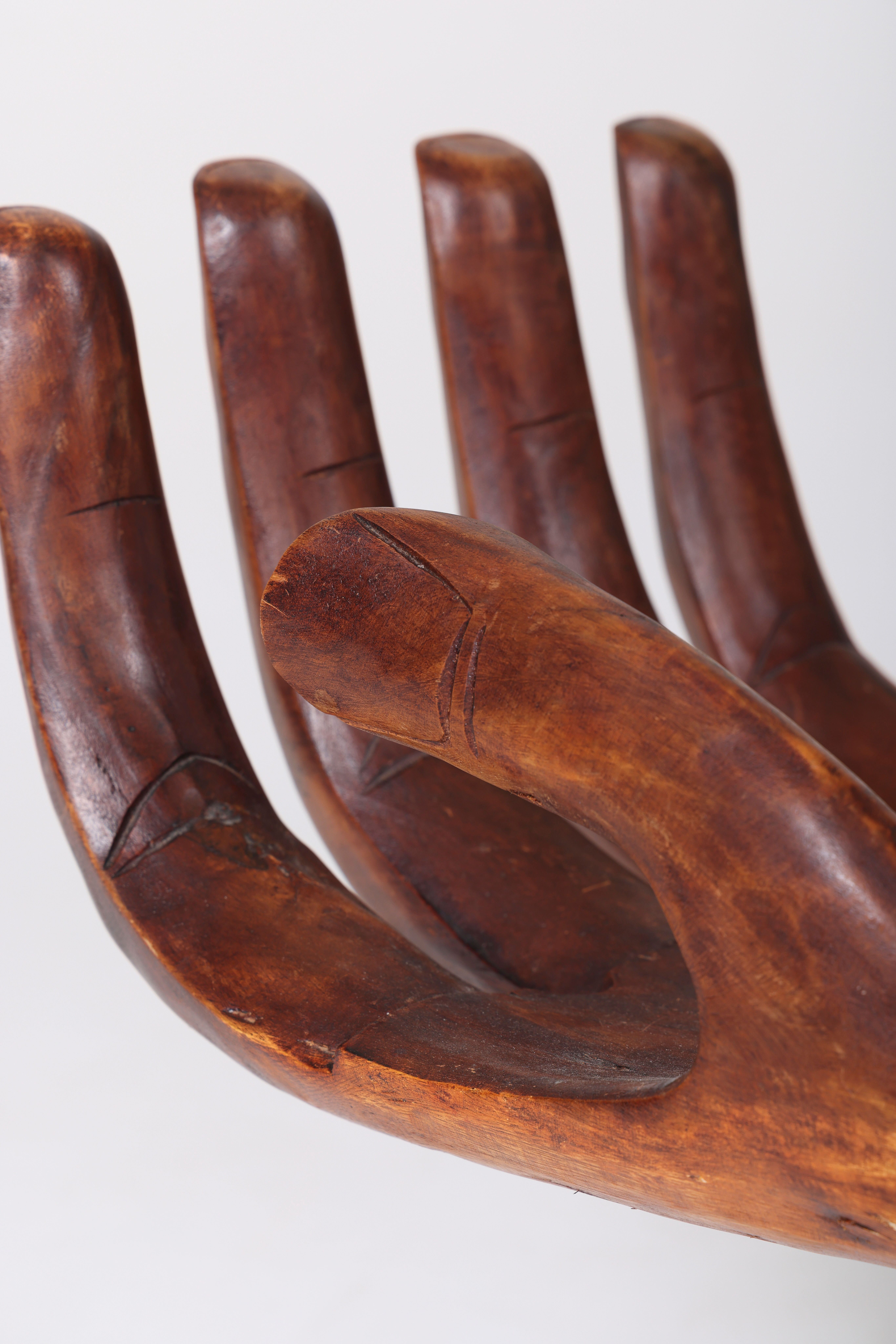 Solid wood hand chair