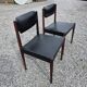 Paire de chaises scandinaves des années 60