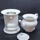 Porcelain herbal tea pot