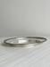 Plat service metal argente