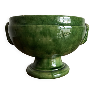 Neo-classical glazed earthenware cup from Biot 1960