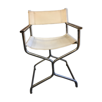 Chrome folding chair cane festival