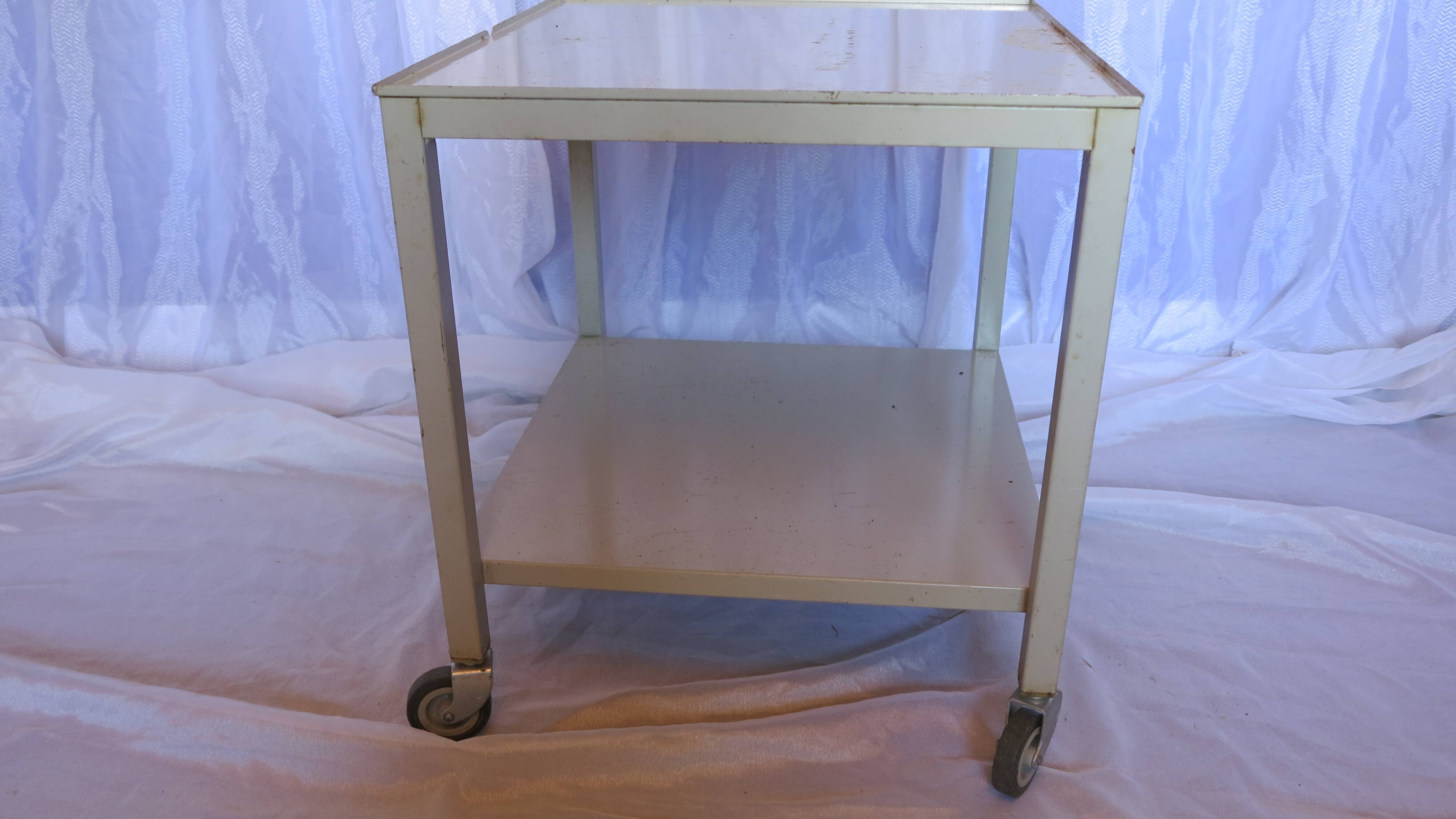 desserte roulante basse d'atelier