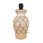 Pied de lampe en céramique vintage