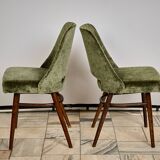 Set of four chairs designed by Radomir Hoffman, TON Czechoslovakia, 1960s.