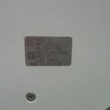 Massive swing desk lamp has two lights and a kneecap