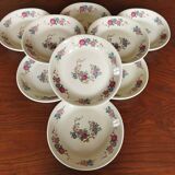 9 Pillivuyt “Orient” skullcap plates