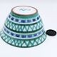 Large Robert Picault ceramic salad bowl, Vallauris, 1950s