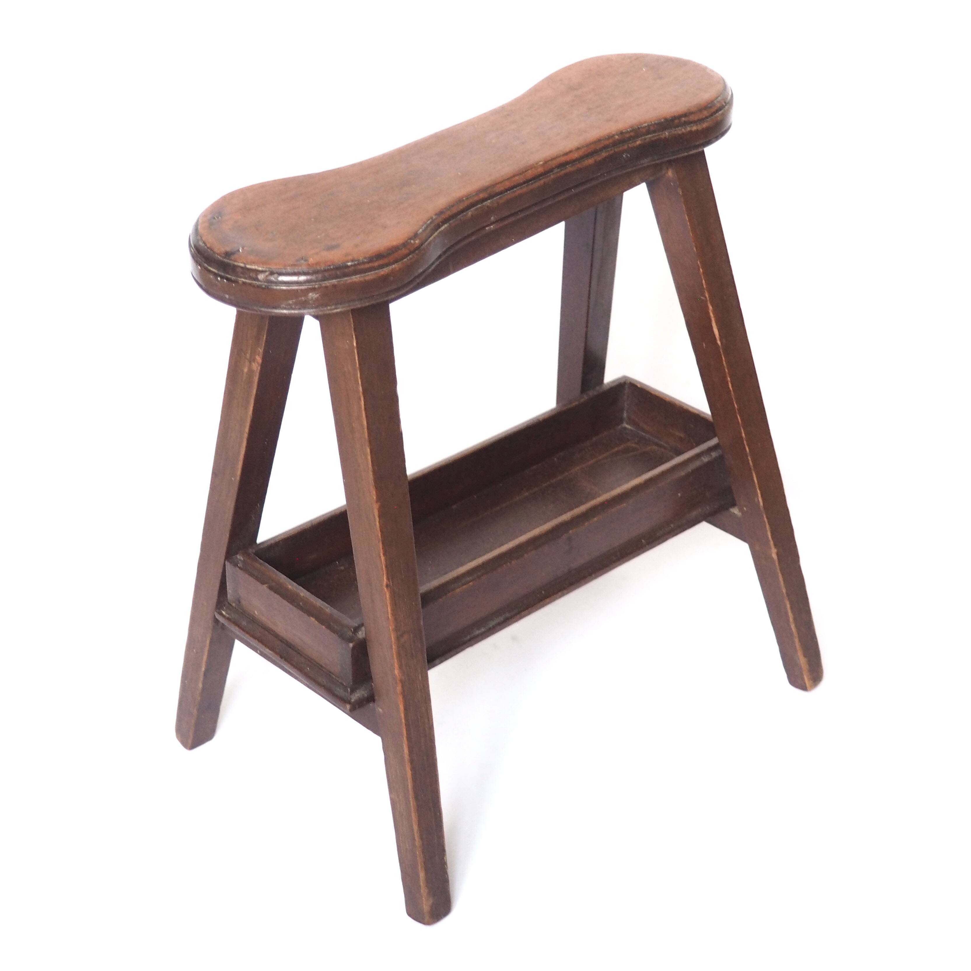 Stool, shoe shine base