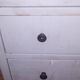 Louis Philippe style painted wooden chest of drawers