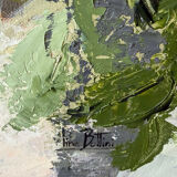 Bouquet of flowers signed Bottini