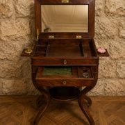 Mahogany work table – Charles X period