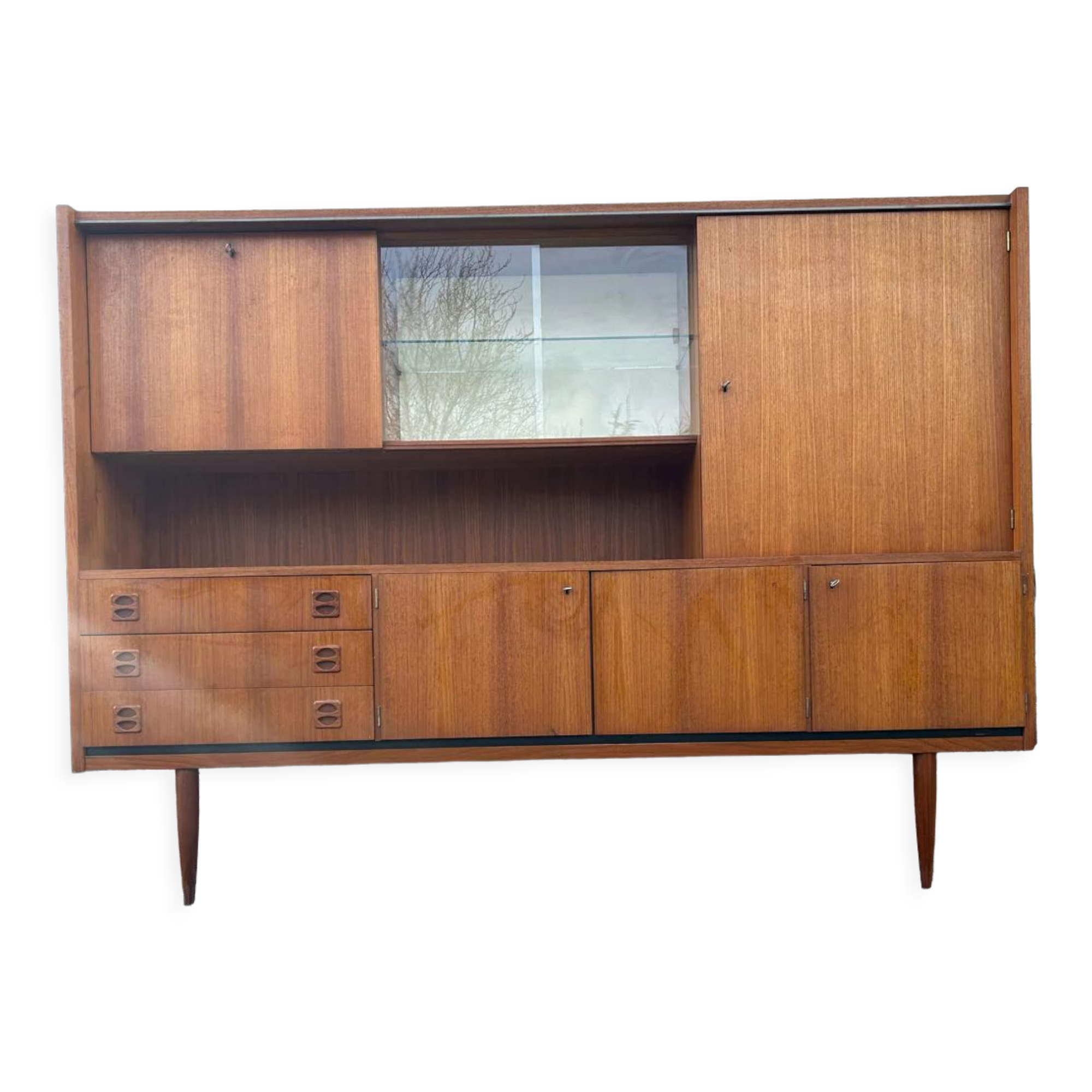 Vintage Scandinavian footwalk compass